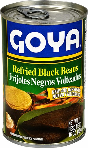 Goya Refried Black Beans 15 oz
